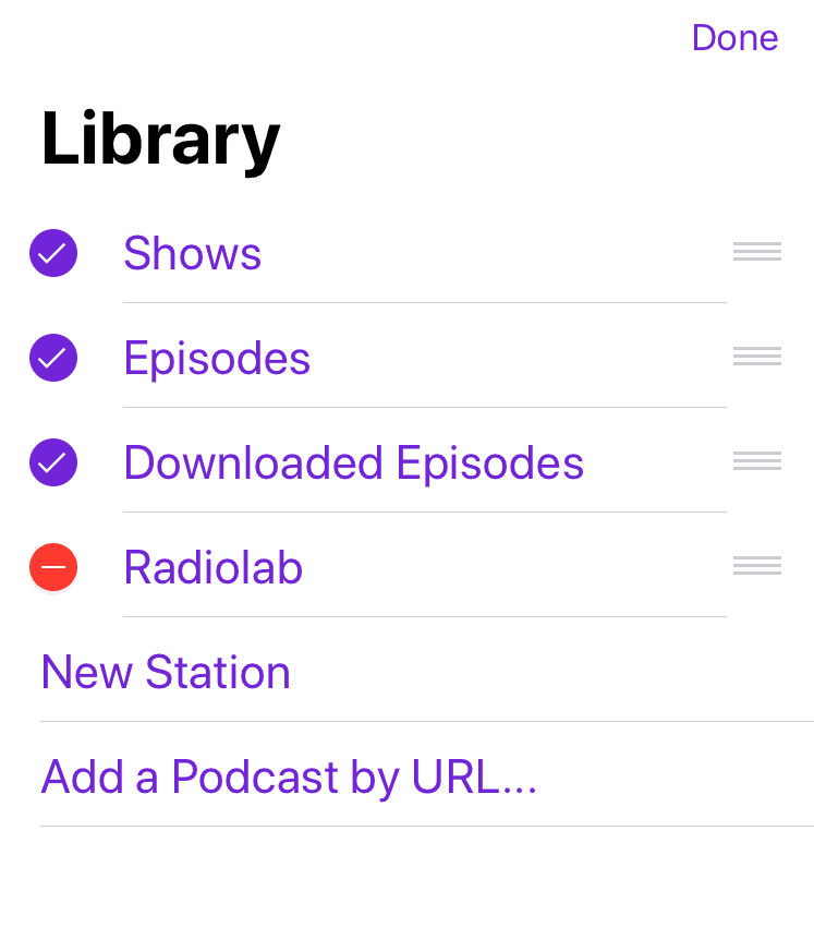 Apple Podcast Add by URL